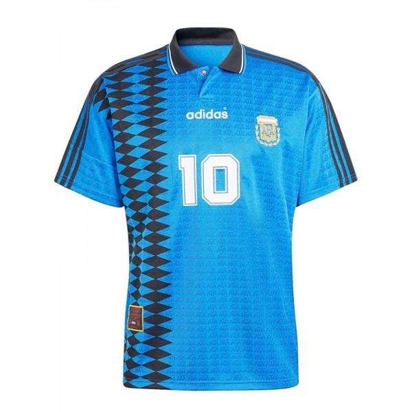 Argentina home retro jersey 10 special edition soccer uniform men's first sportwear football shirt 1994